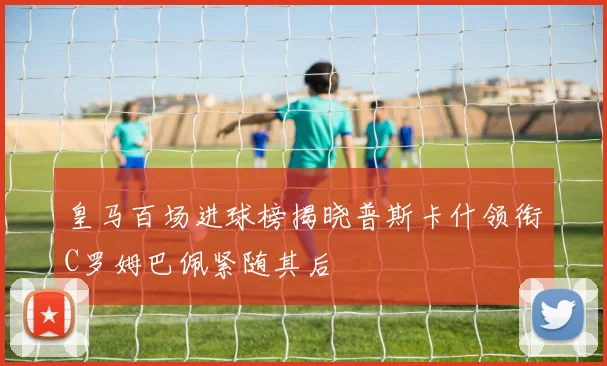 皇马百场进球榜揭晓普斯卡什领衔C罗姆巴佩紧随其后
